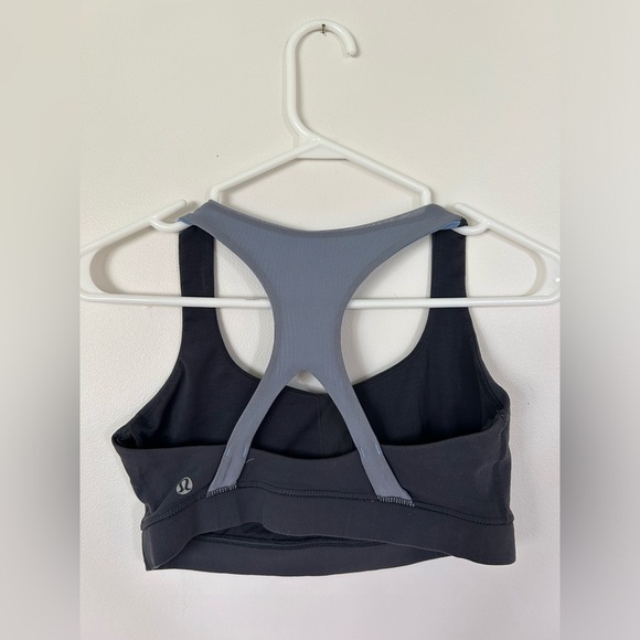 Dark Grey Lululemon Sports Bra - Picture 3 of 5